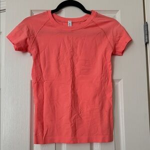 Women's Coral Short Sleeve Top Athleta Training Tee